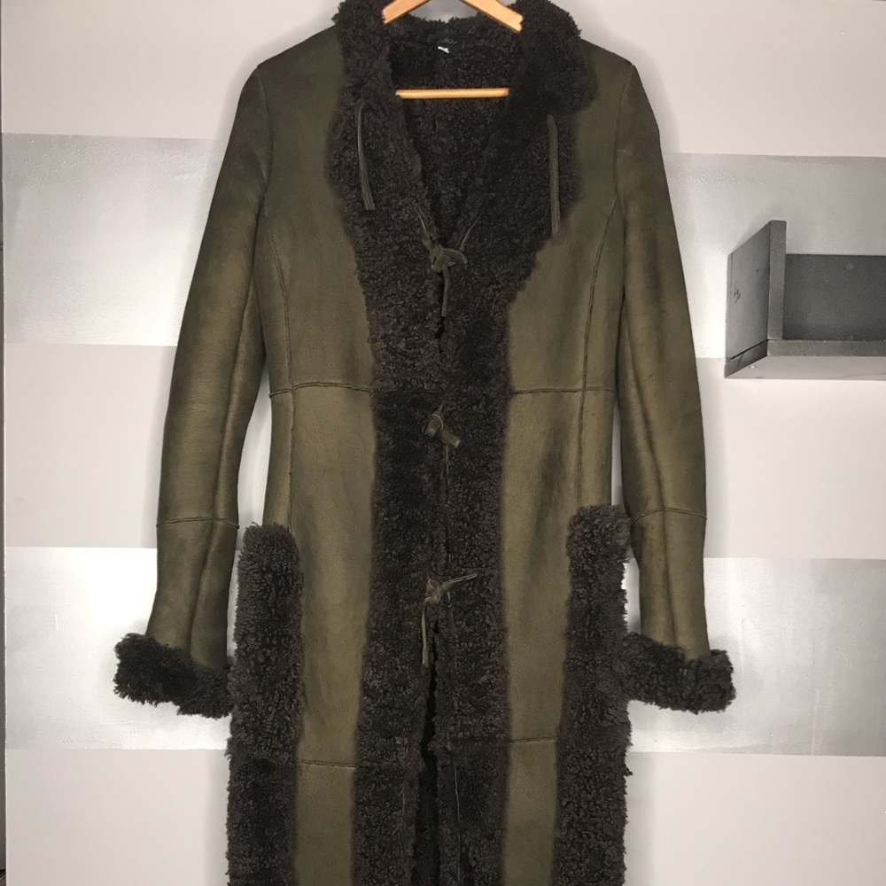 Long Women’s Shearling Coat